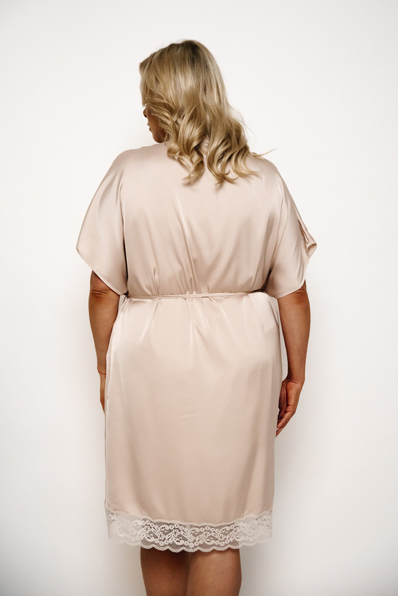 Touch Rövid ujjú fürdőköpeny Olasz divat - bézs