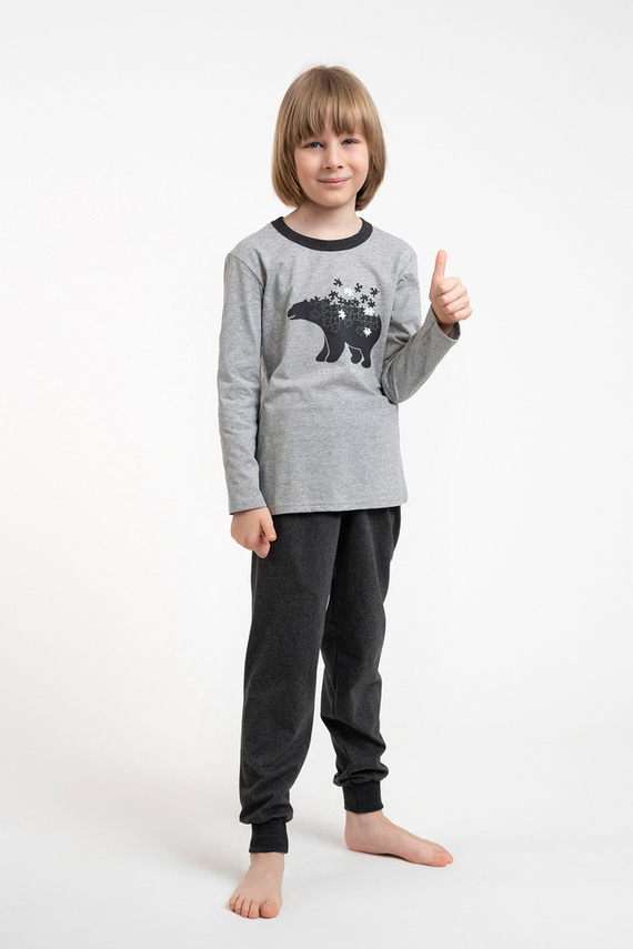 Morten Fiú pizsama Olasz divat melange/c.melange