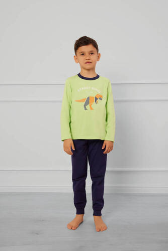 Rex Fiú pizsama Italian Fashion - lime zöld/zöld