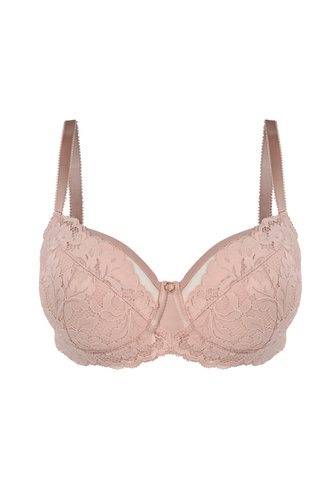 Mediolano Jasmin 19151 semi soft melltartó csipke púder