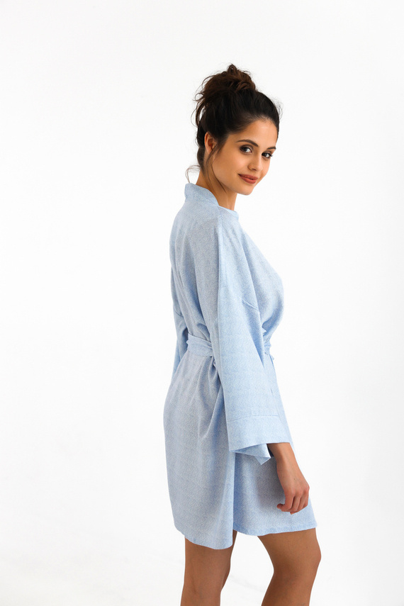 Felicia Sensis női köntös - kék melange