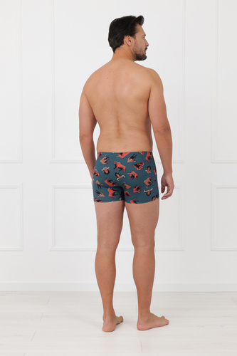 Férfi boxeralsó Angus Italian Fashion pamut elasztán testhezálló