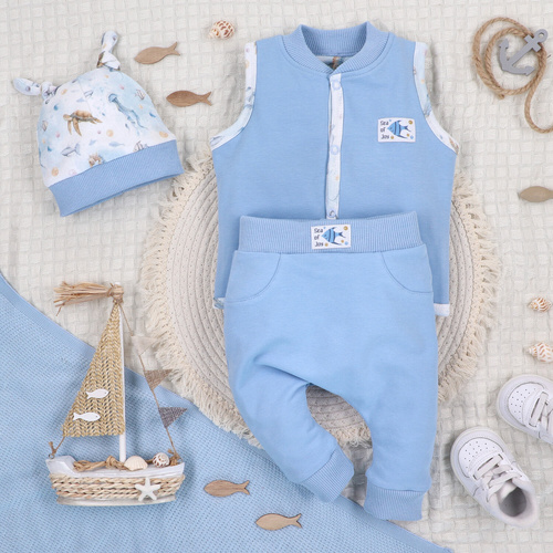 ABN-5457 Sea Of Joy Gyermek Nini melegítőnadrág - organikus pamut, kényelmes derékpánt