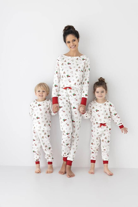 Samantha Sensis női pizsama -ecru színű