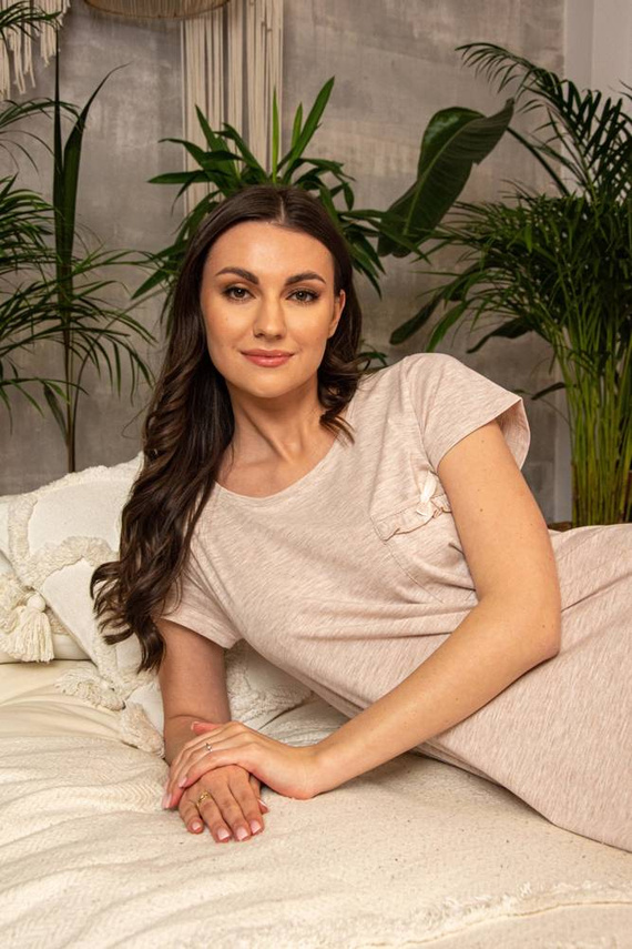 677 Mariposa II Forex hálóing - bézs melange