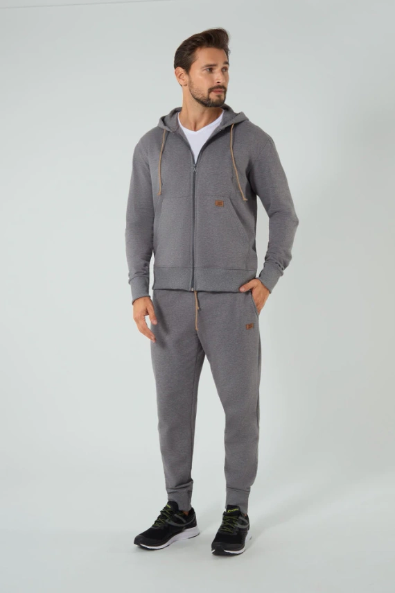 Darwin Italian Fashion férfi pulóver - melange