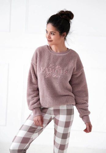 Kaycee Női pizsama Sensis Interlock - púderrózsaszín