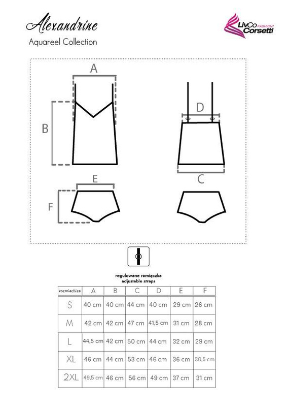Alexandrine Női szett LivCo Corsetti divat