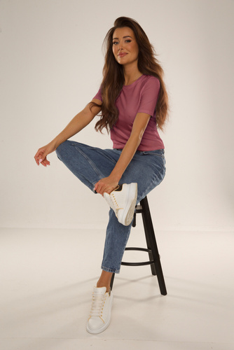 698 Freya Rövid ujjú blúz De Lafense - bogyós gyümölcsök