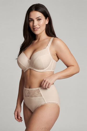 Brenda Unikat Full Cup bézs melltartó kényelmes stabil tartás