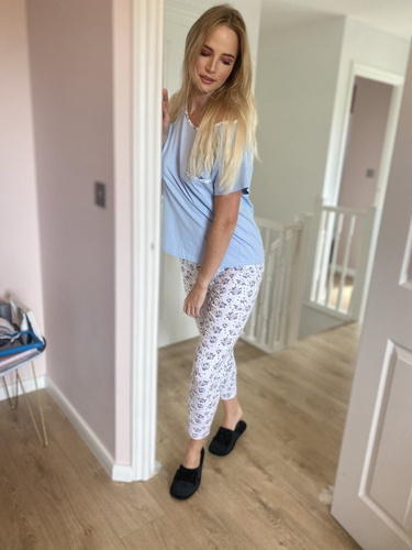 434 Maribell Forex Női pizsama - kék