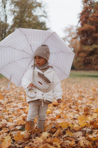 Yosoy Cocoa Milk merinó gyapjú sapka - gyermek, natúr, termoaktív
