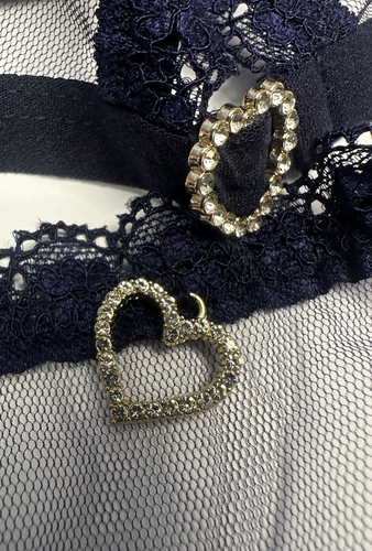 Belissana szett Blue Passion blue - elegáns női fehérnemű szett