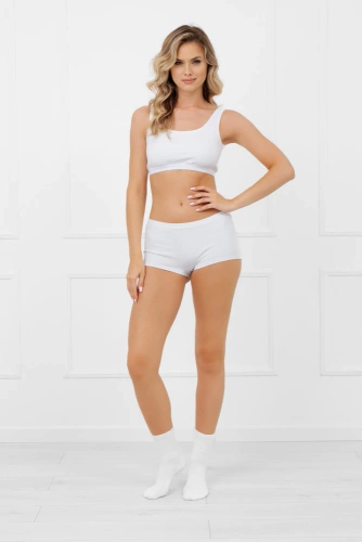 Lotte női boxeralsó Italian Fashion fehér - pamut, kényelmes és rugalmas