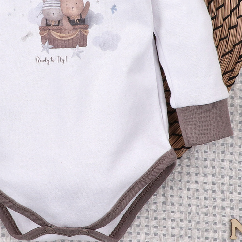 Nini baba body 100% Balloon Friends organikus pamut, Lengyel gyártás