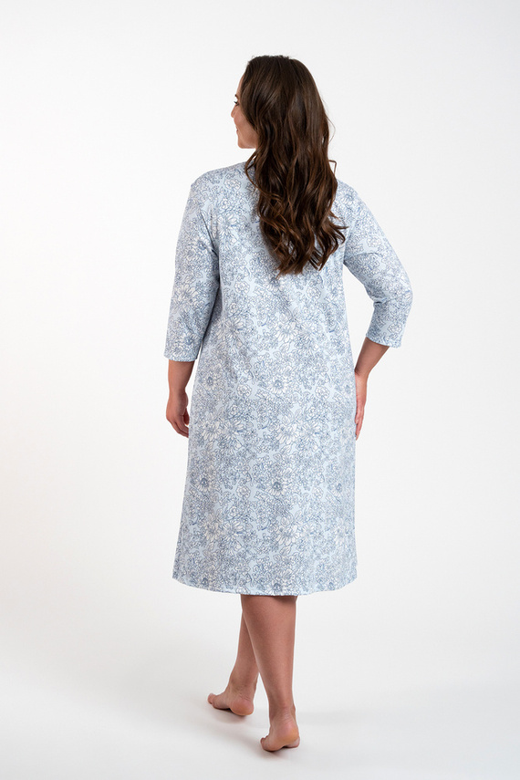 Antonia hálóing Olasz divat - kék mintás