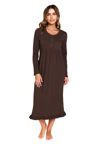 7318 Doctor Nap - Terhességi és szoptatós hálóing pamutból | Lengyel gyártmány - brownie