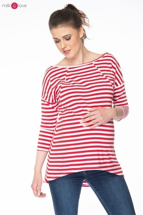 Mommy bluzka ciążowa i do karmienia Milk&Love morska zieleń