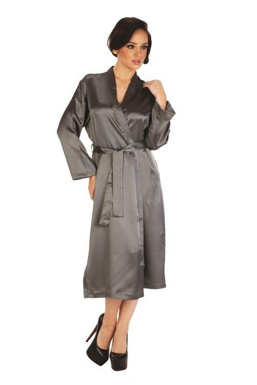 798 Klasszikus női köntös Forex - szürke