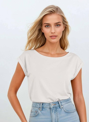 Norilla Eldar női póló 95% pamut laza szabás csónaknyak