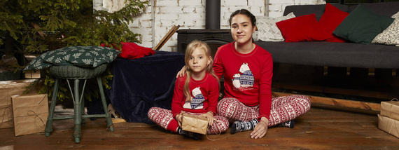 Arktyka Gyermek pizsama Italian Fashion - piros/print