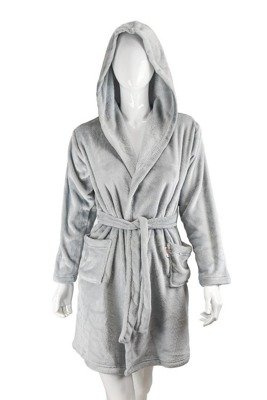 378 Junior Soft Forex gyermek fürdőköpeny - szürke