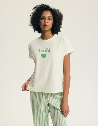 Henderson Darlan 43707 női pizsama – pamut, hosszú nadrág, nyomott minta