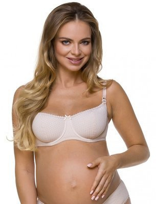 1381 Lupoline szoptatós melltartó - bézs