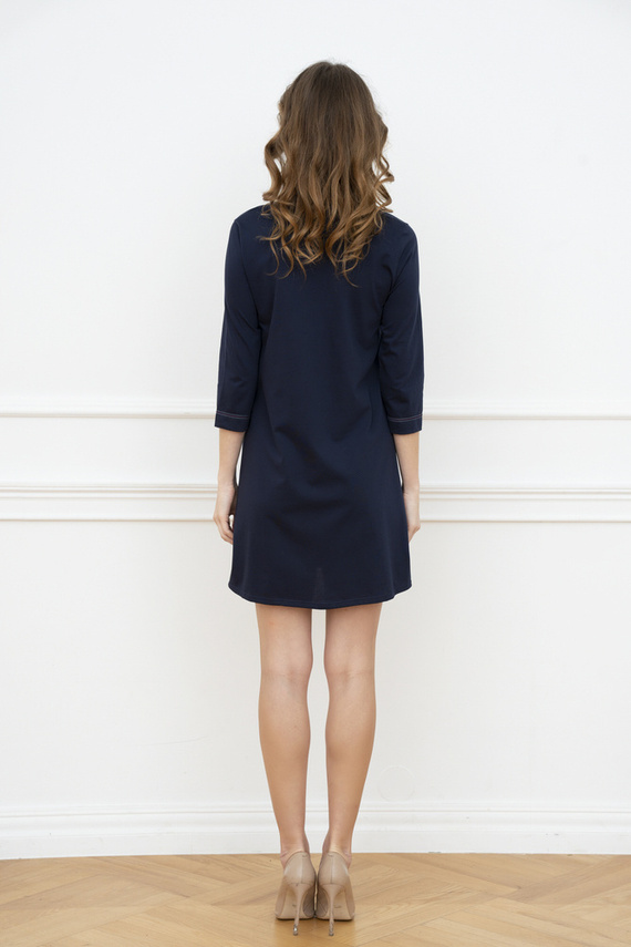 Balzsam Terhesség és szoptatás póló. 3/4 ujjú Italia Fashion - tengerészkék