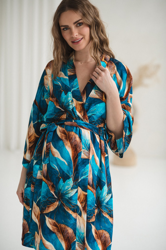 Milk&Love bambusz kismama köntös 100% viszkóz