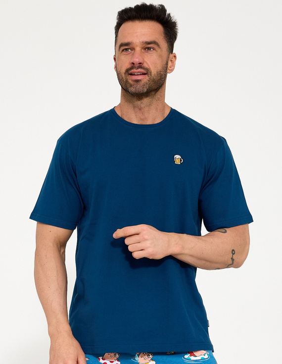 Cornette 326/207 Beer férfi pizsama 100% pamut rövid ujjú