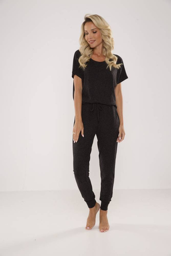 524 Paula női pizsama De Lafense - grafit