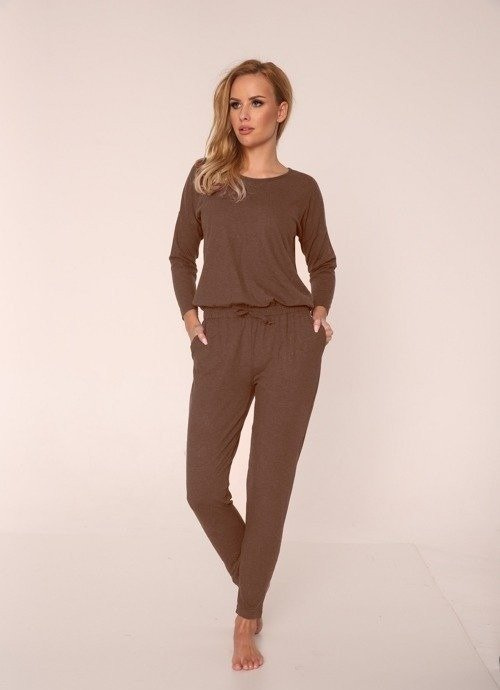 305 Paula női pizsamaruha - Mocca