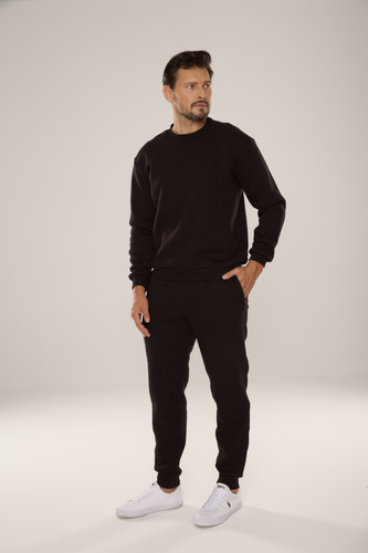 813 Indigo Férfi edzőruha a De Lafense-től - fekete