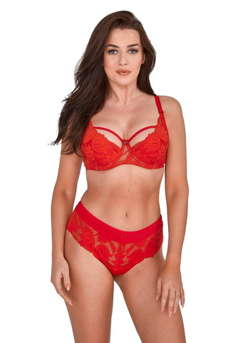 BSO 1134 Keto Félpárnás melltartó (félig puha) Gaia- piros