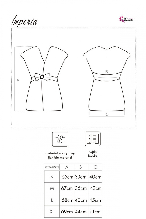 Imperia LC 90041 Női fürdőköpeny LivCo Corsetti