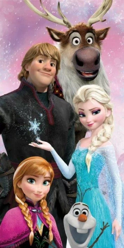 Ice Age Frozen pamut strandtörölköző Disney Kids25 | Gyerekeknek | Strandra és medencére Jerry Jabrics