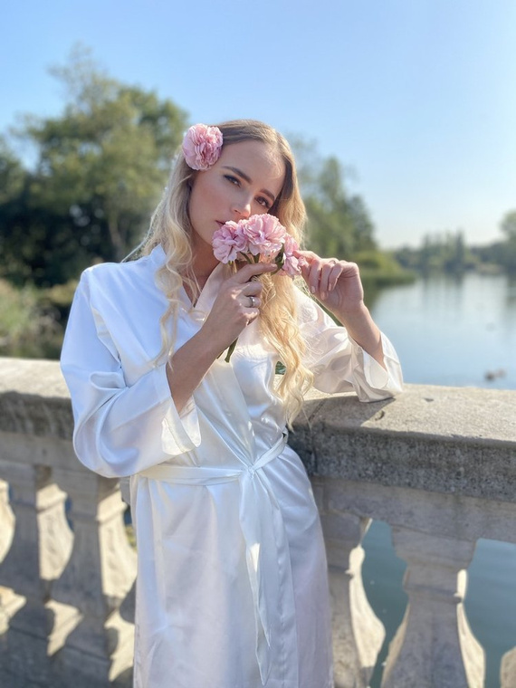 798 Klasszikus női háziköntös Forex - gyöngyház