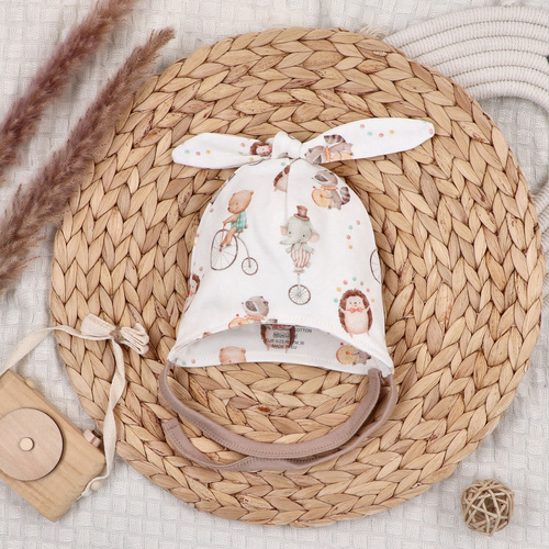 ABN-5597 Circus Nini babasapka - 100% organikus pamut, puha és biztonságos