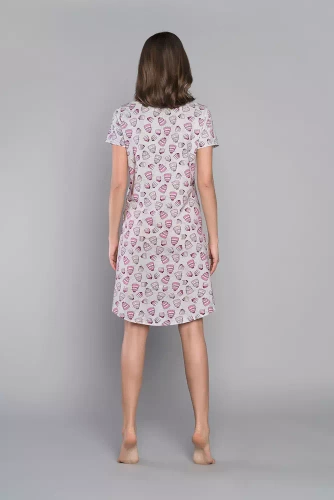 Dolce Női rövid ujjú ing Italian Fashion - nyomtatás