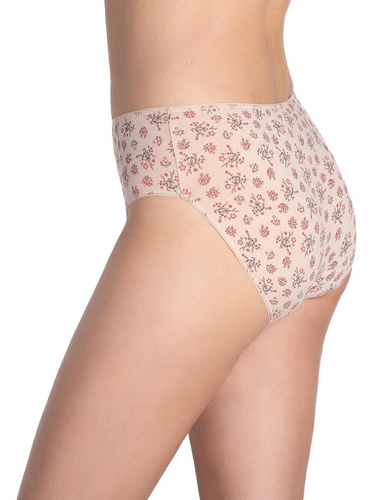 Lama L-120 BI-97 női bikinialsó - pamut, 3 csomag, bézs és barna árnyalatokban