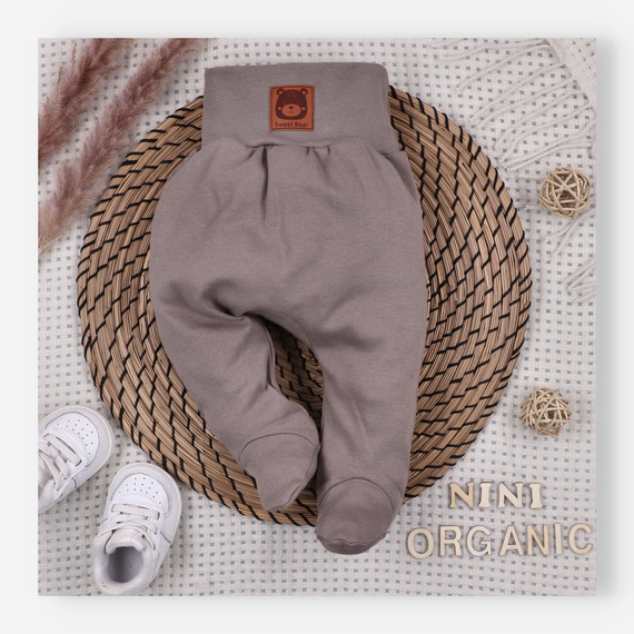 ABN-5542 Nini Happy Animals organikus pamut baba félalvóágy - kényelem, biztonság, környezetbarát