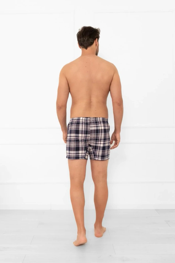 Brit férfi boxeralsó Italian Fashion - pamut, kockás, klasszikus, klasszikus