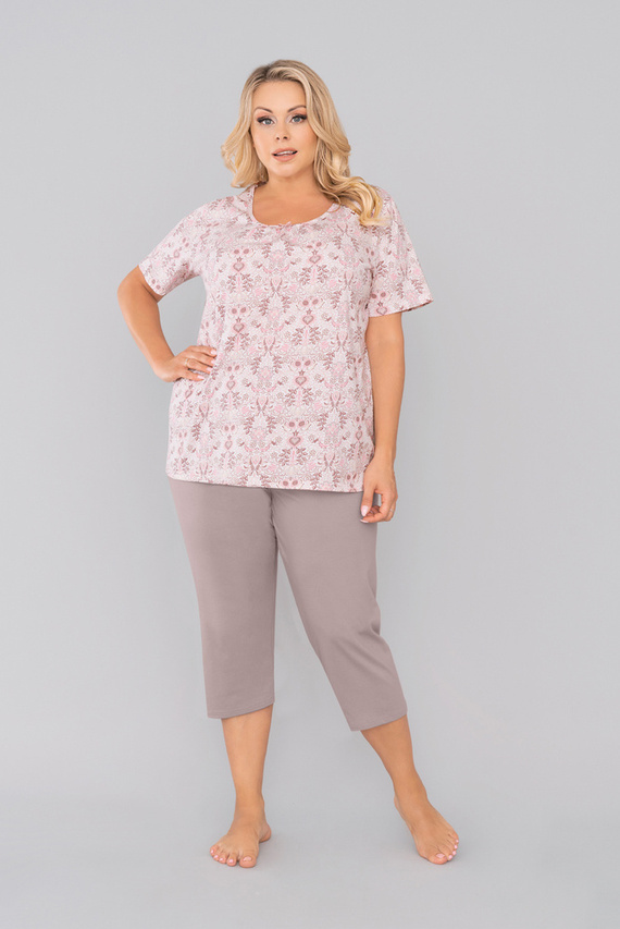 Kalmia Női pizsama rövid ujjú, 3/4 nadrág Olasz divat-print