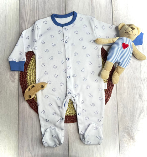 Mamatti baba pizsama PA15640 púpos - pamut, kényelmes