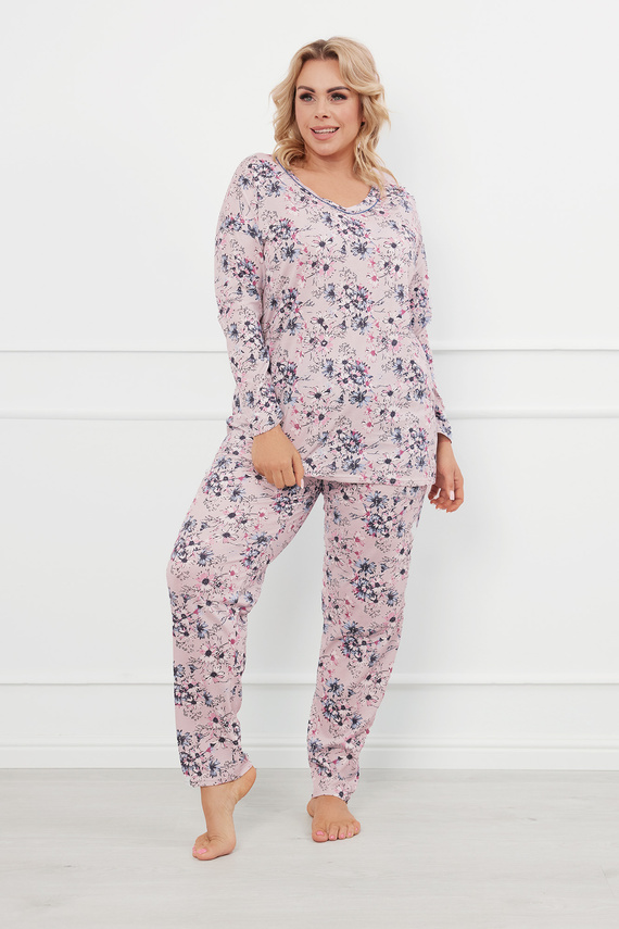 Toliana Női pizsama hosszú ujjú, hosszú nadrág Olasz divat