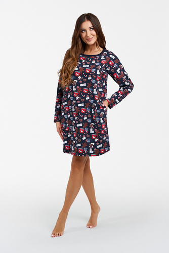 Sütik hálóing Olasz divat - print