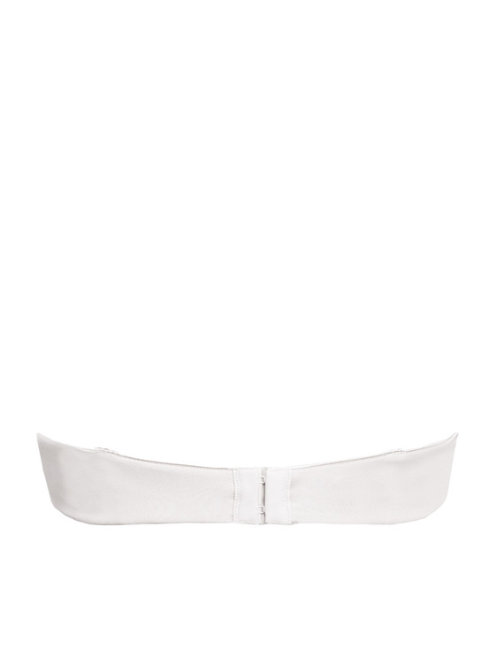 1580 Push-up melltartó Fantastic - bandeau, mikroszálas Sielei fehér