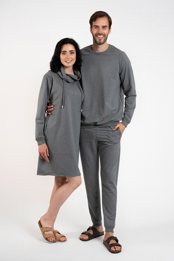 Malmo női hosszú ujjú tunika Italian Fashion - ¶r. melange