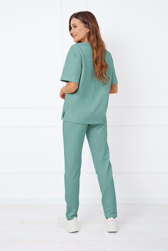 Caro Rövidujjú blúz Olasz divat - zsálya